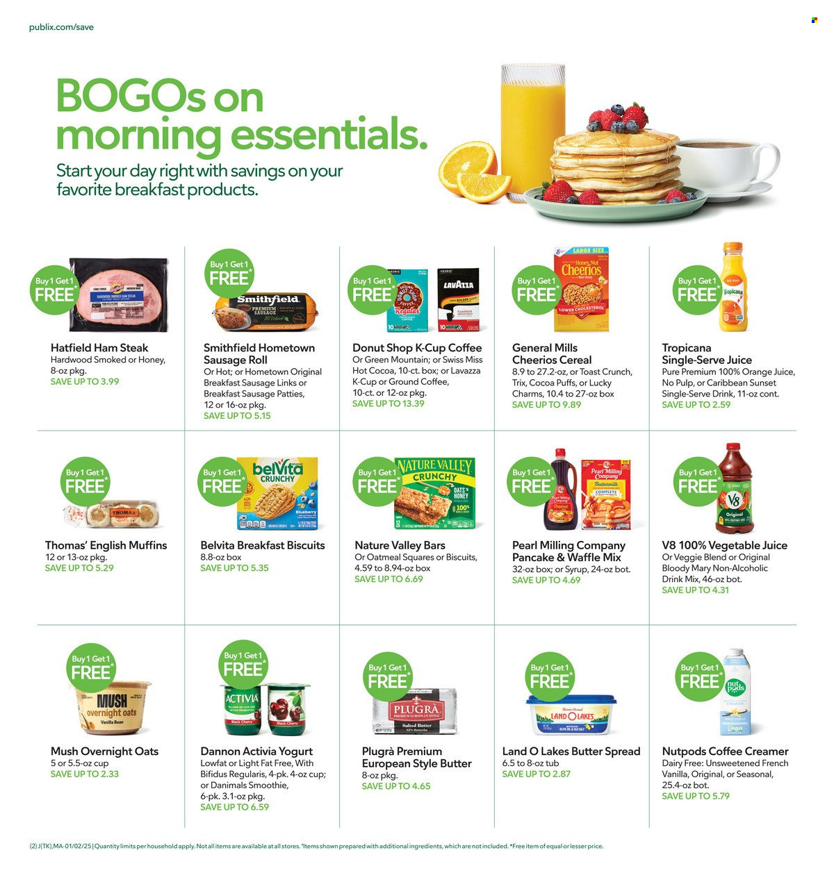 Publix ad - 01/02/2025 - 01/08/2025. Page 2