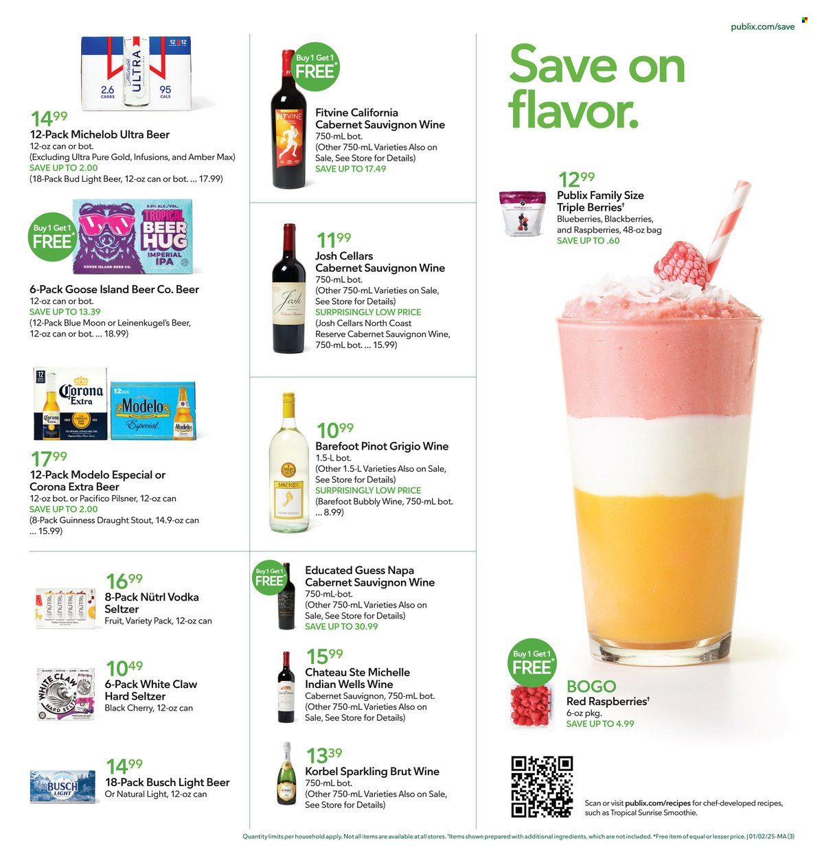 Publix ad - 01/02/2025 - 01/08/2025. Page 3