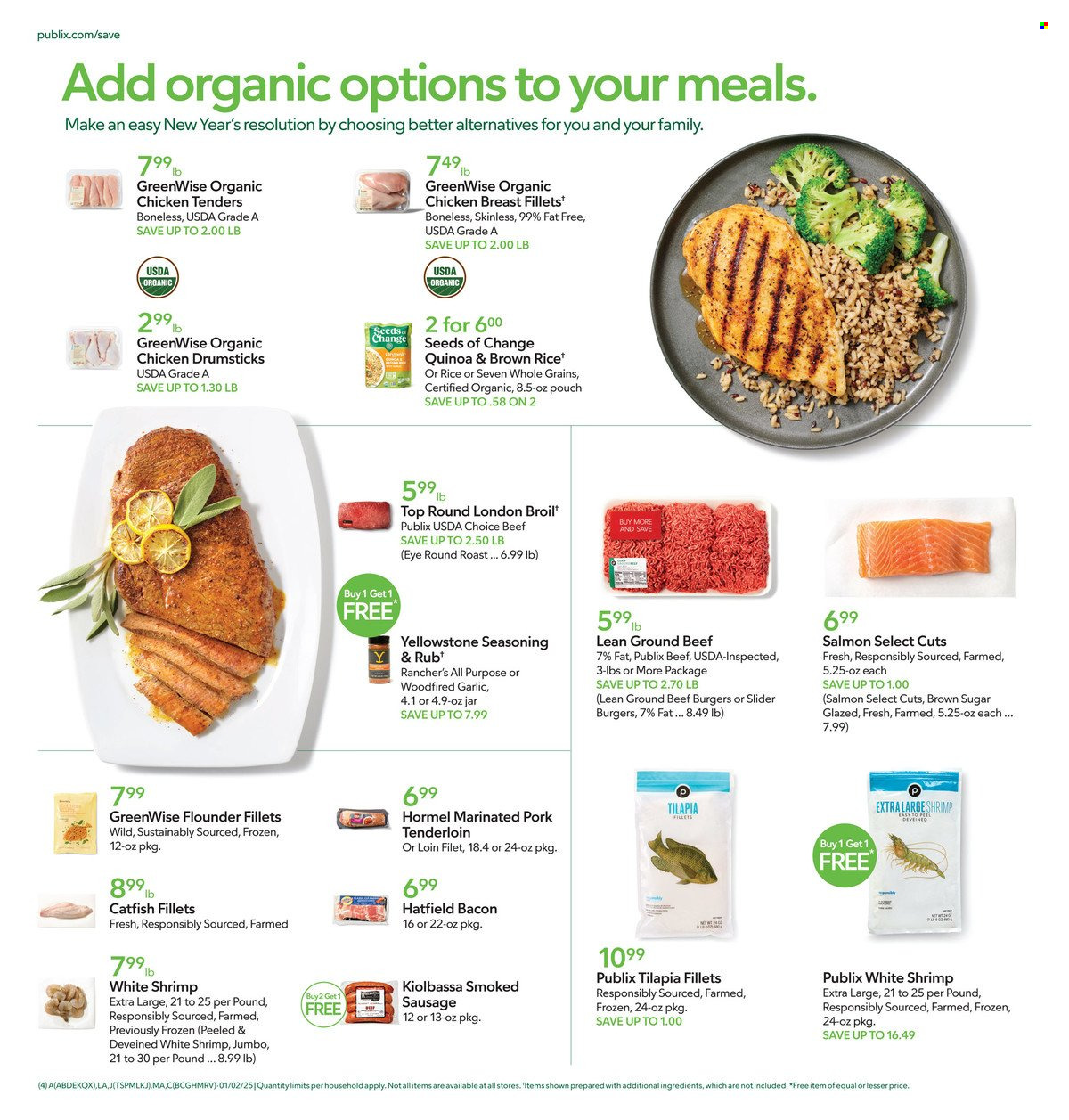 Publix ad - 01/02/2025 - 01/08/2025. Page 4