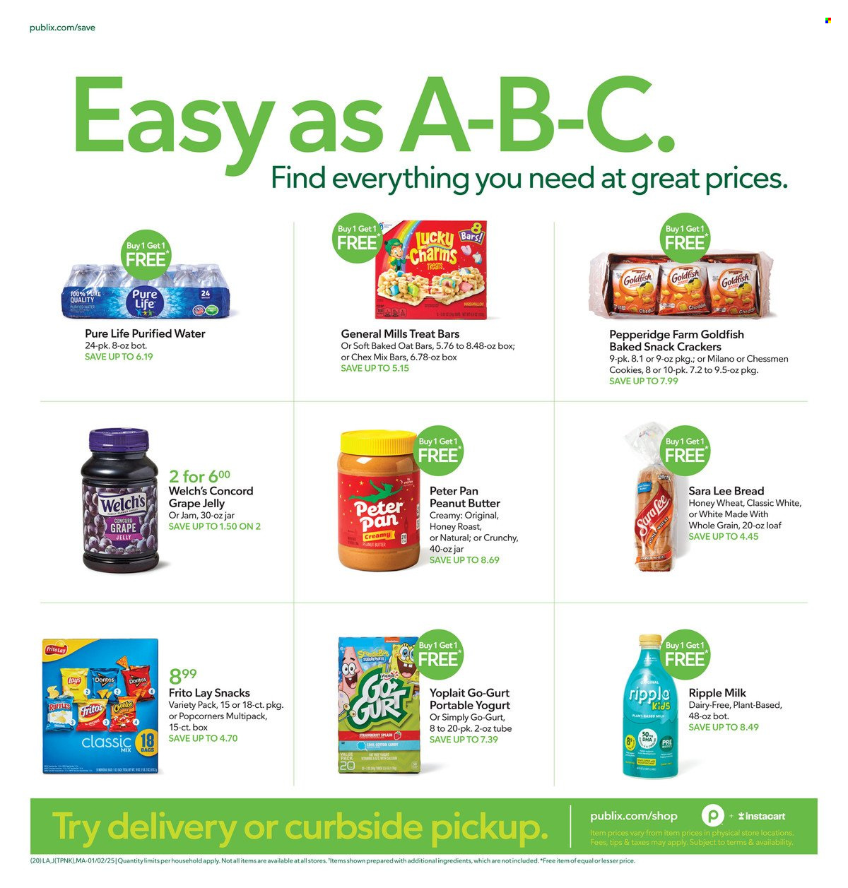 Publix ad - 01/02/2025 - 01/08/2025. Page 20