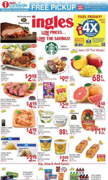 Ingles Flyer - 01/02/2025 - 01/07/2025.