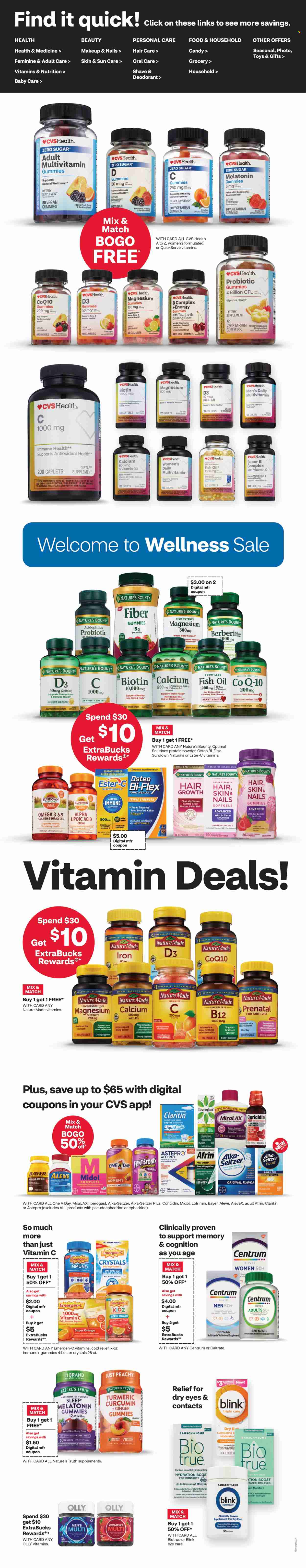 CVS Pharmacy ad - 01/05/2025 - 01/11/2025. Page 5