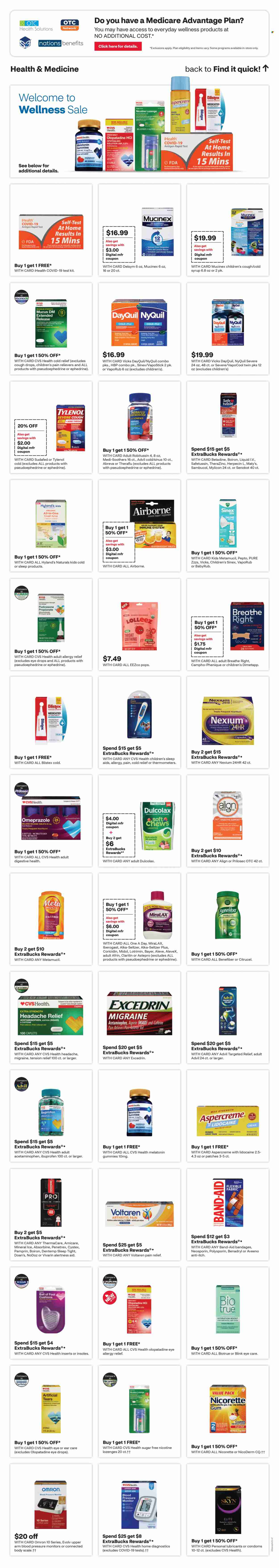 CVS Pharmacy ad - 01/05/2025 - 01/11/2025. Page 7