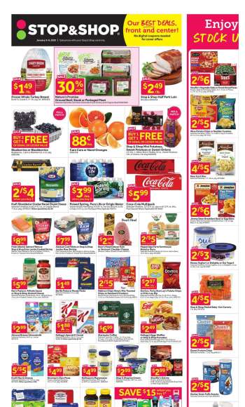 Stop & Shop Flyer - 01/03/2025 - 01/09/2025.