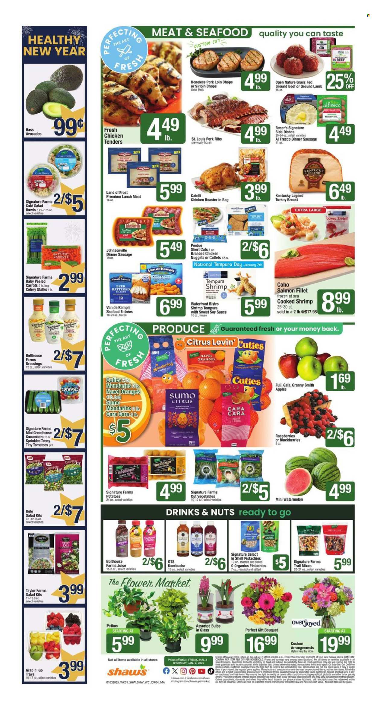 Shaw’s ad - 01/03/2025 - 01/09/2025. Page 4