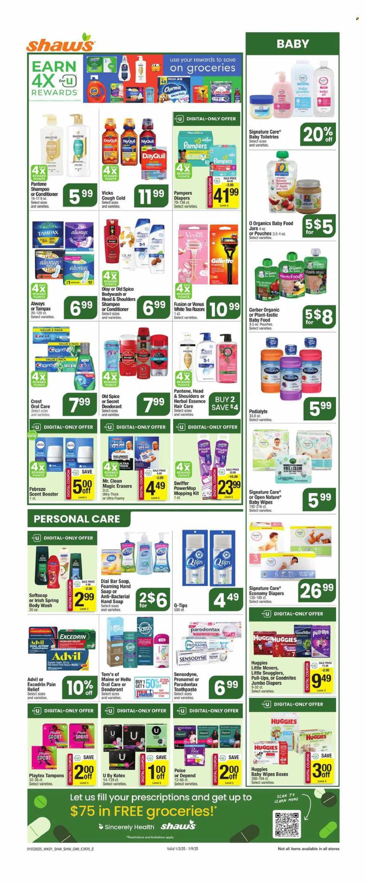 Shaw’s ad - 01/03/2025 - 01/09/2025. Page 5