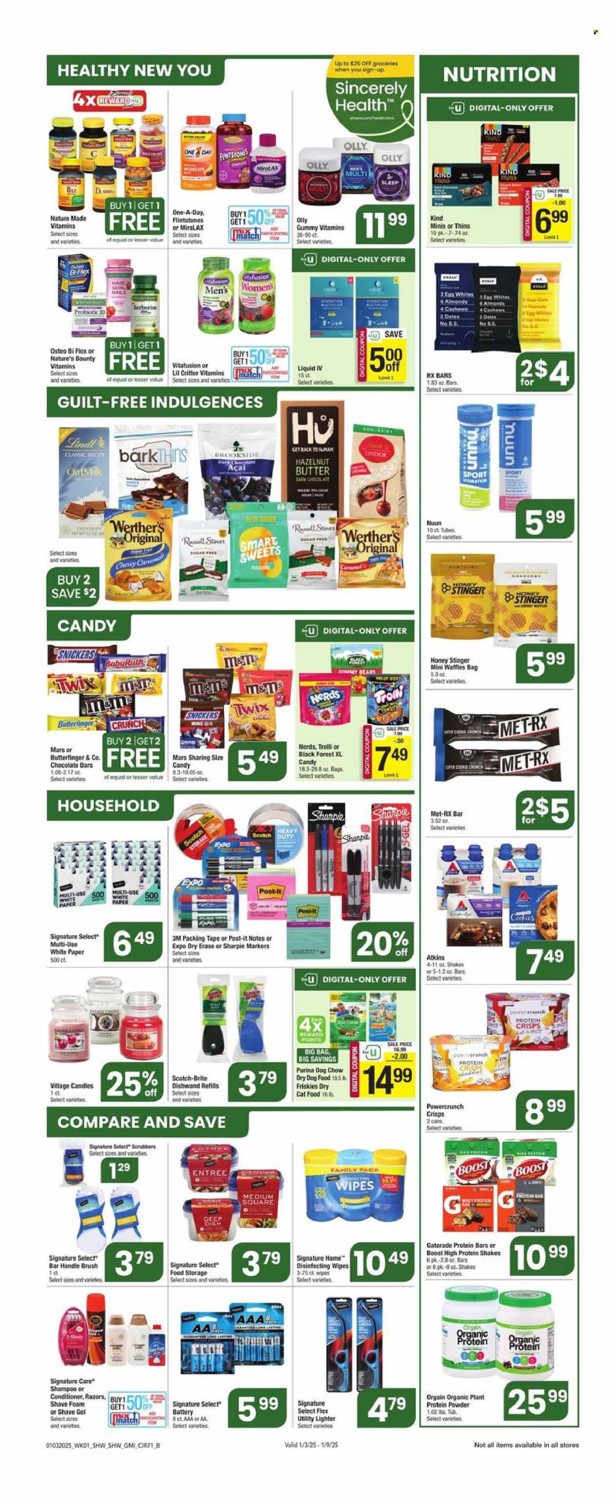 Shaw’s ad - 01/03/2025 - 01/09/2025. Page 6