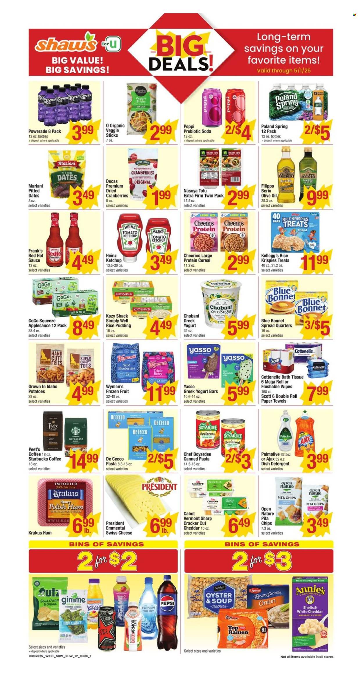 Shaw’s ad - 01/02/2025 - 01/13/2025. Page 1