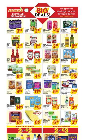 Shaw’s Flyer - 01/02/2025 - 05/01/2025.