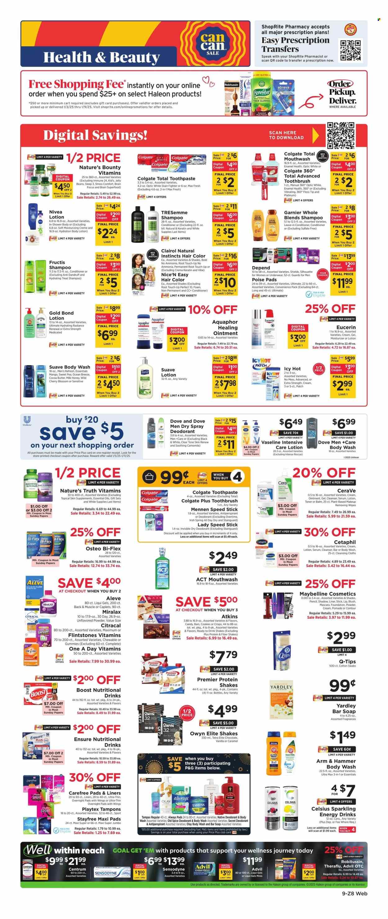 ShopRite ad - 01/03/2025 - 01/09/2025. Page 11