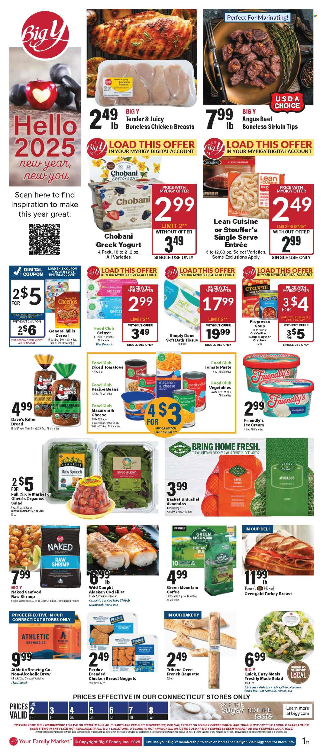 Big Y ad - 01/02/2025 - 01/08/2025. Page 1