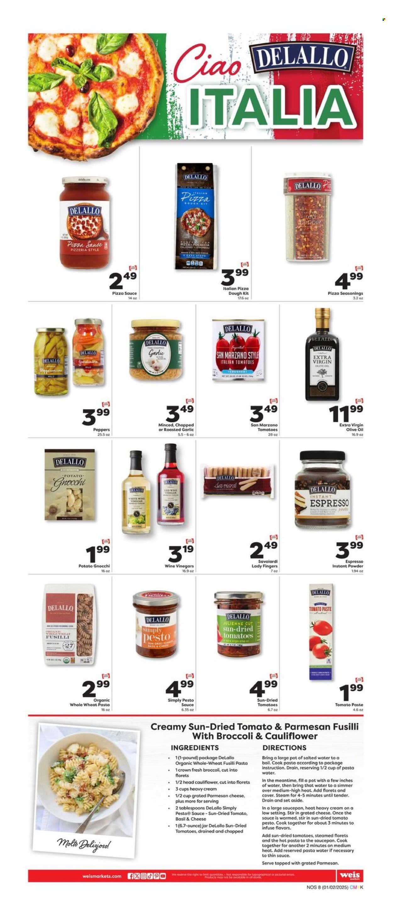 Weis ad - 01/02/2025 - 01/29/2025. Page 8