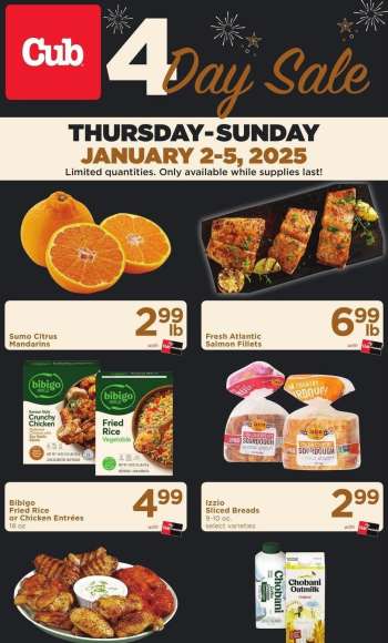 Cub Foods Flyer - 01/02/2025 - 01/05/2025.