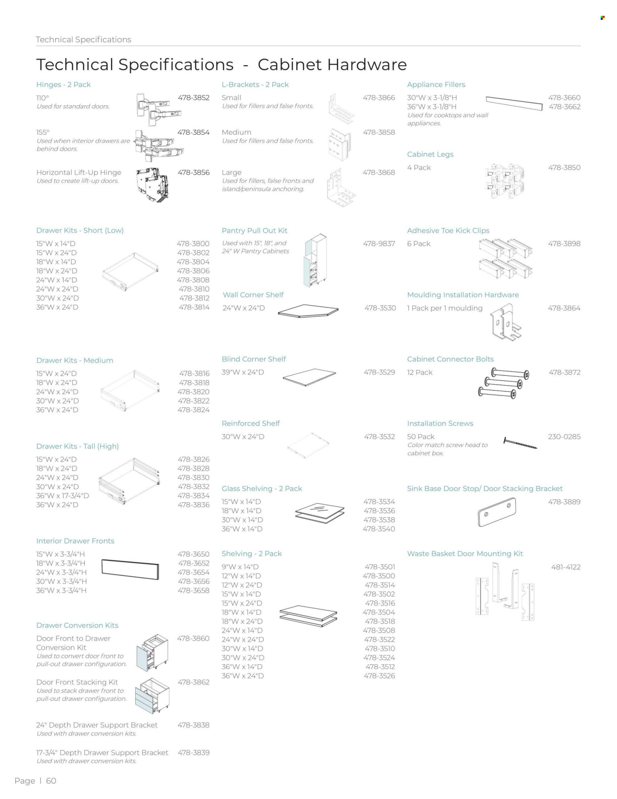 Menards ad - 01/01/2025 - 01/31/2025. Page 60