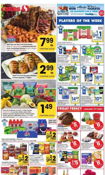 Safeway Flyer - 01/02/2025 - 01/07/2025.