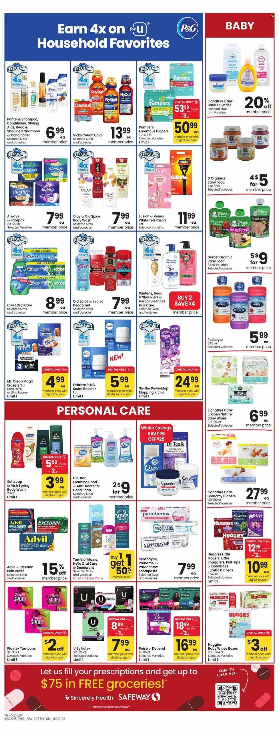 Safeway ad - 01/02/2025 - 01/07/2025. Page 6