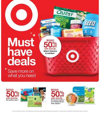 Target Flyer - 01/05/2025 - 01/11/2025.