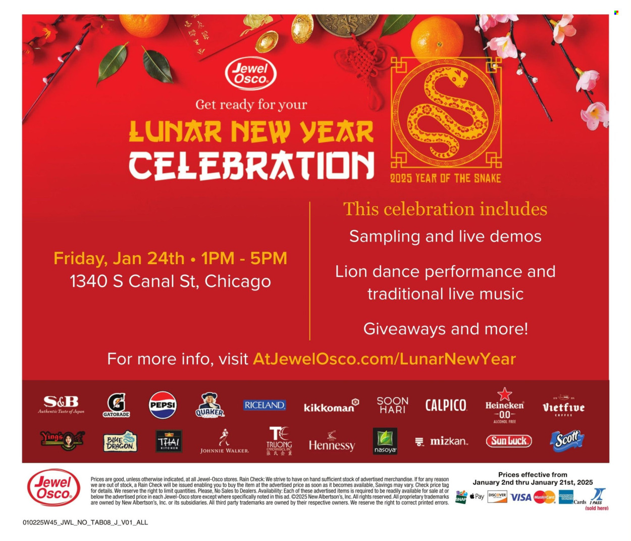 Jewel Osco ad - 01/02/2025 - 01/21/2025. Page 8