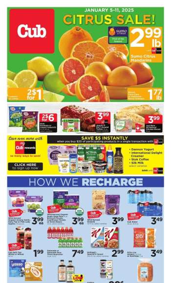 Cub Foods Flyer - 01/05/2025 - 01/11/2025.