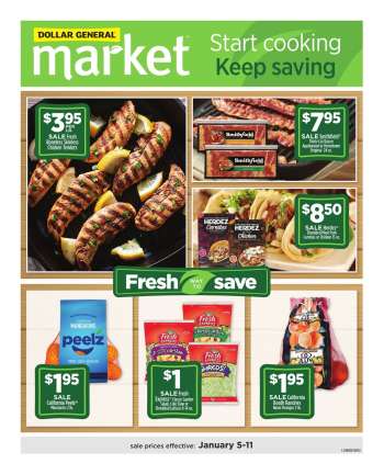 Dollar General Flyer - 01/05/2025 - 01/11/2025.