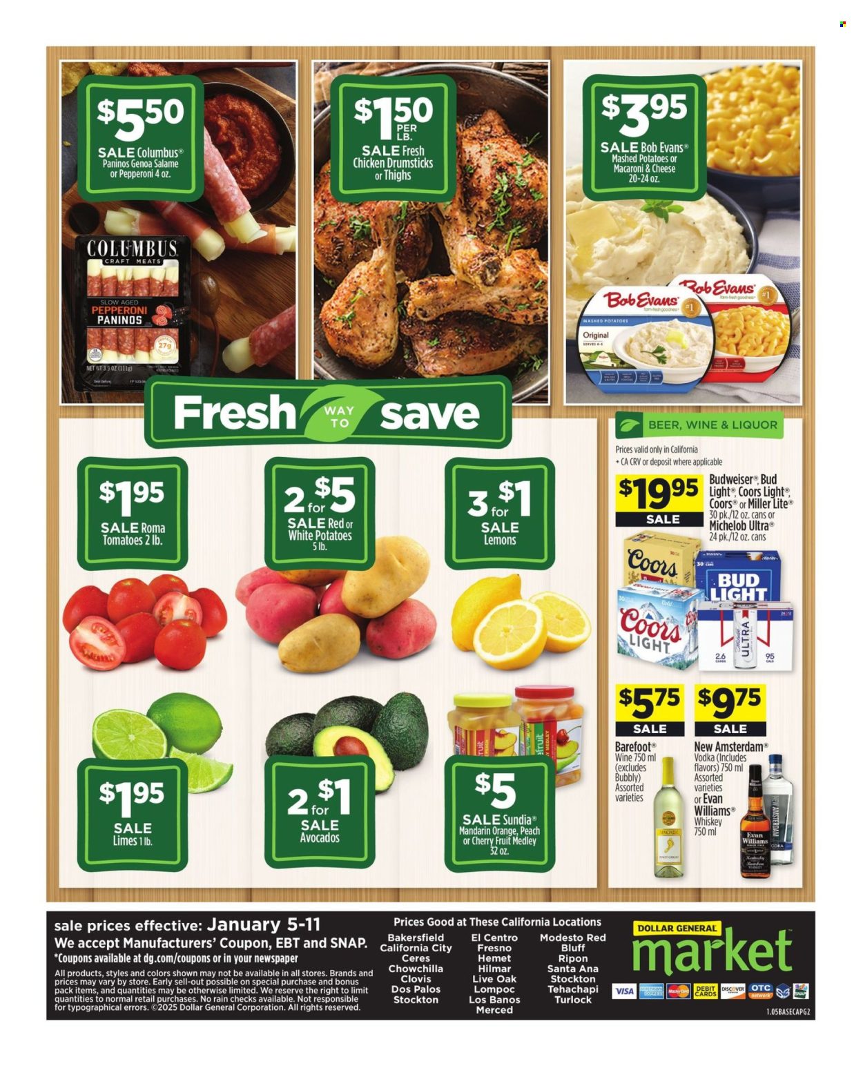 Dollar General ad - 01/05/2025 - 01/11/2025. Page 2
