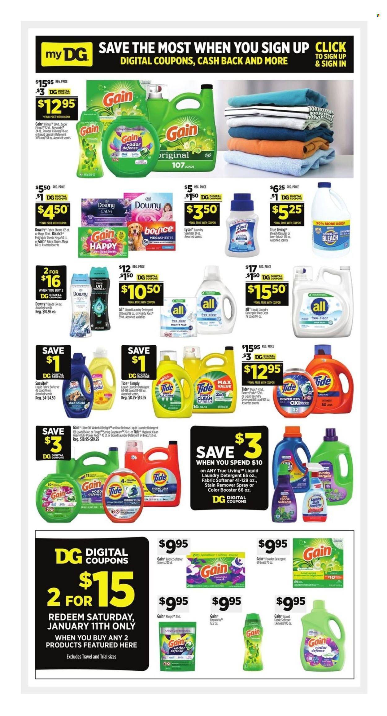 Dollar General ad - 01/05/2025 - 01/11/2025. Page 4