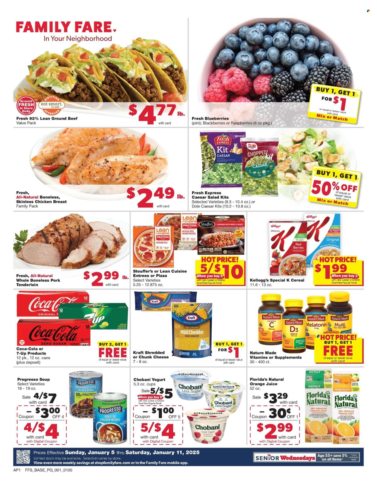 Family Fare ad - 01/05/2025 - 01/11/2025. Page 1