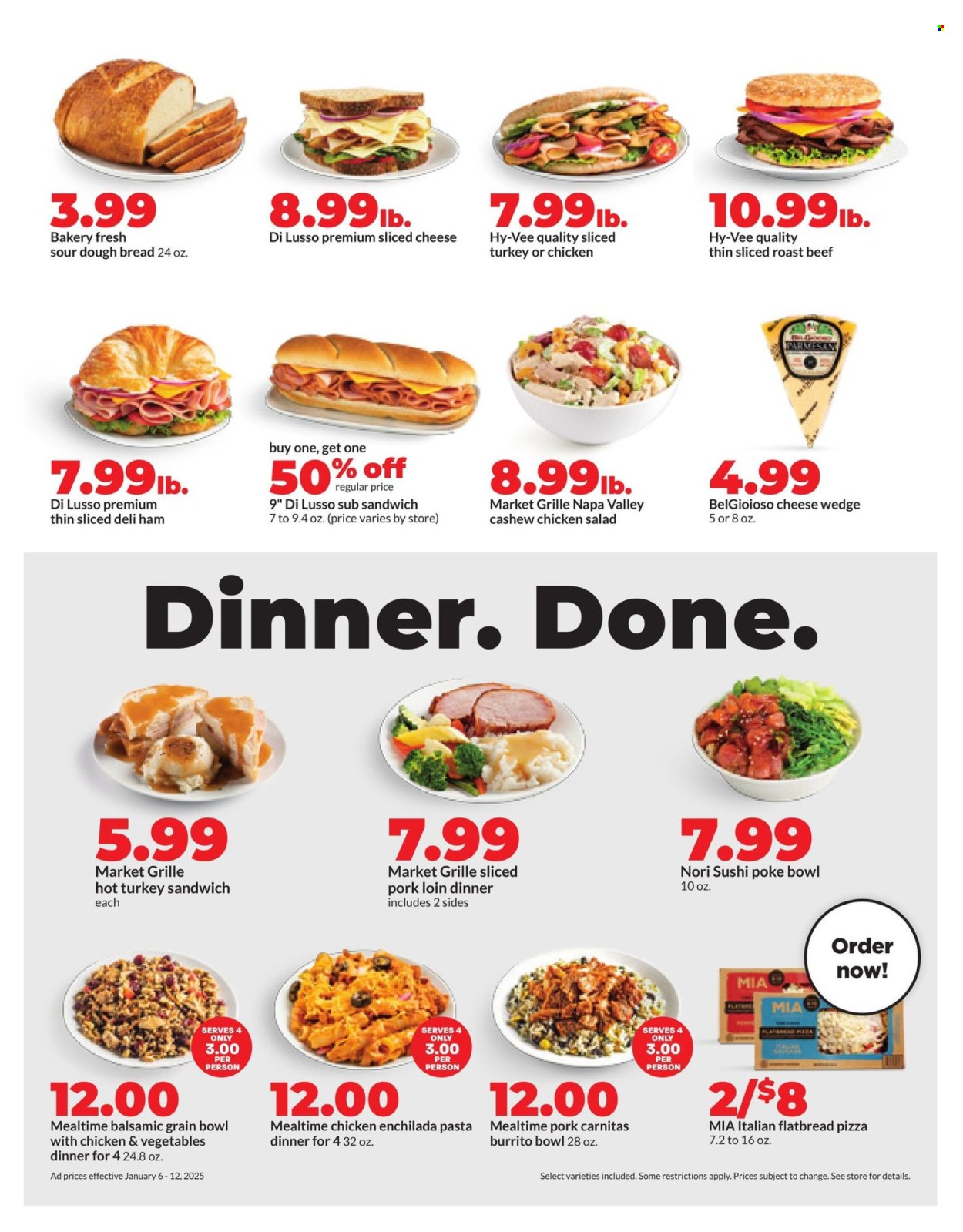Hy-Vee ad - 01/06/2025 - 01/12/2025. Page 12