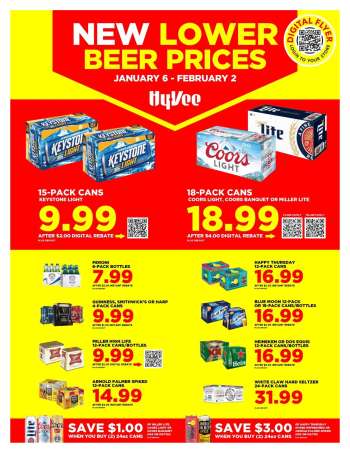 Hy-Vee Flyer - 01/06/2025 - 02/02/2025.