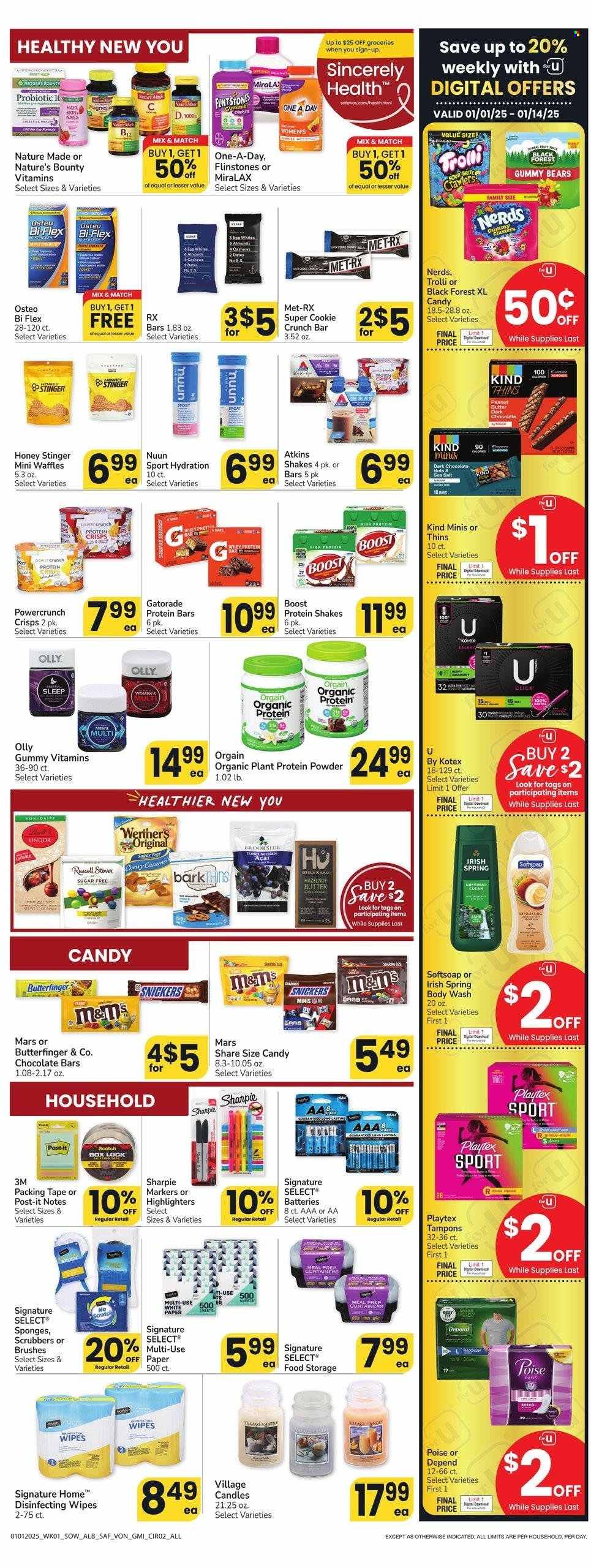 Albertsons ad - 01/08/2025 - 01/14/2025. Page 6