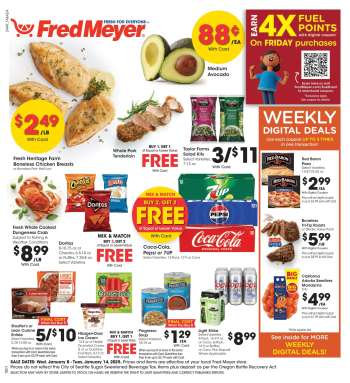 Fred Meyer Flyer - 01/08/2025 - 01/14/2025.