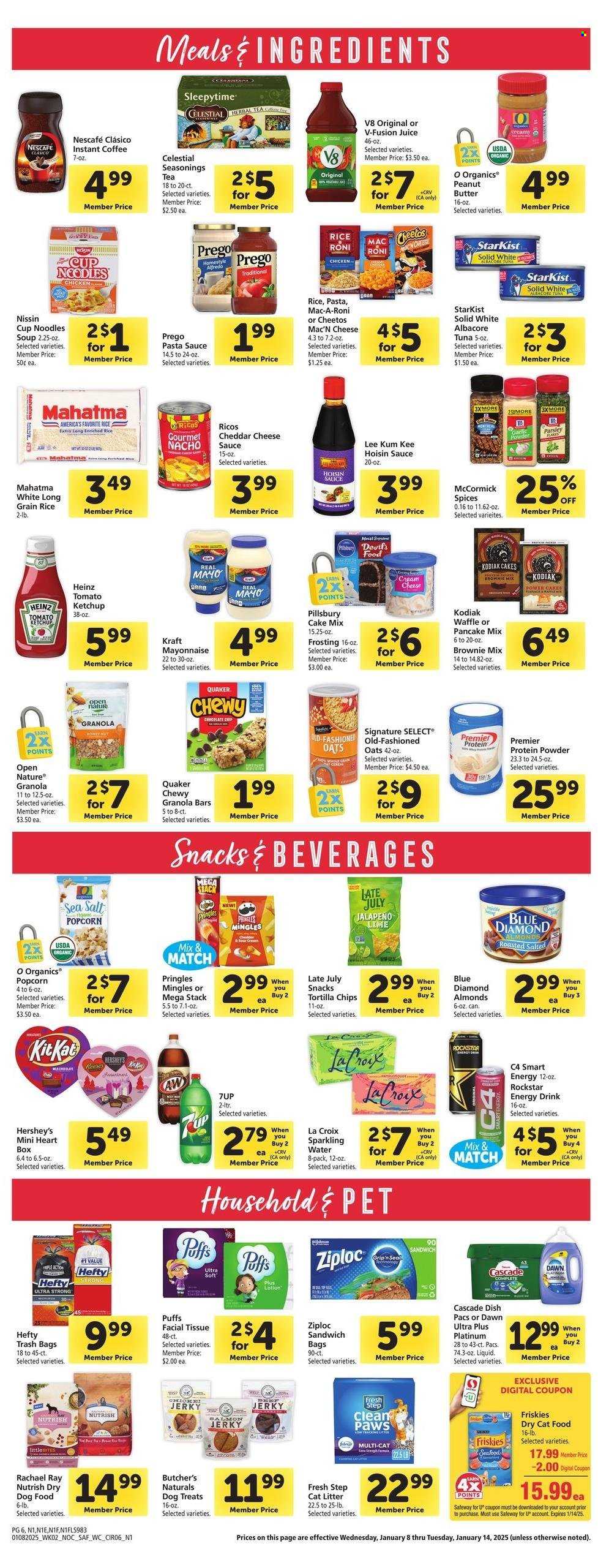 Safeway ad - 01/08/2025 - 01/14/2025. Page 6