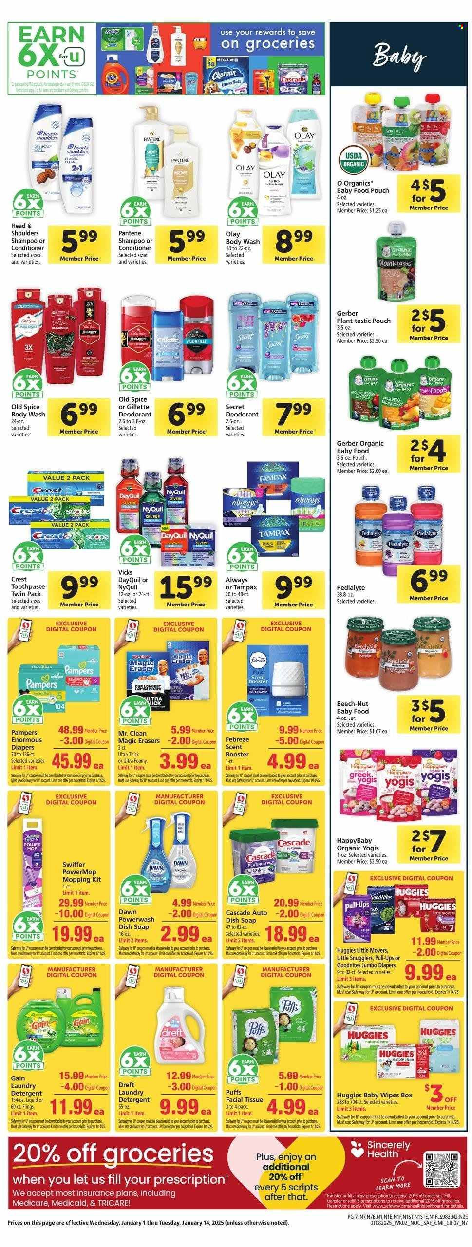Safeway ad - 01/08/2025 - 01/14/2025. Page 7