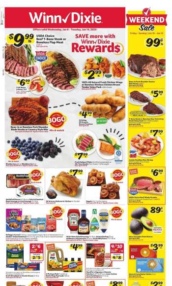 Winn Dixie Flyer - 01/08/2025 - 01/14/2025.
