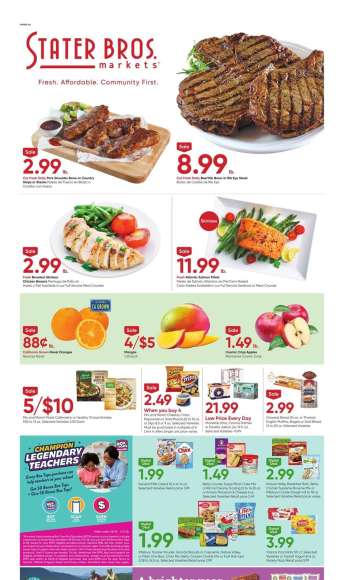 Stater Bros. Flyer - 01/08/2025 - 01/14/2025.