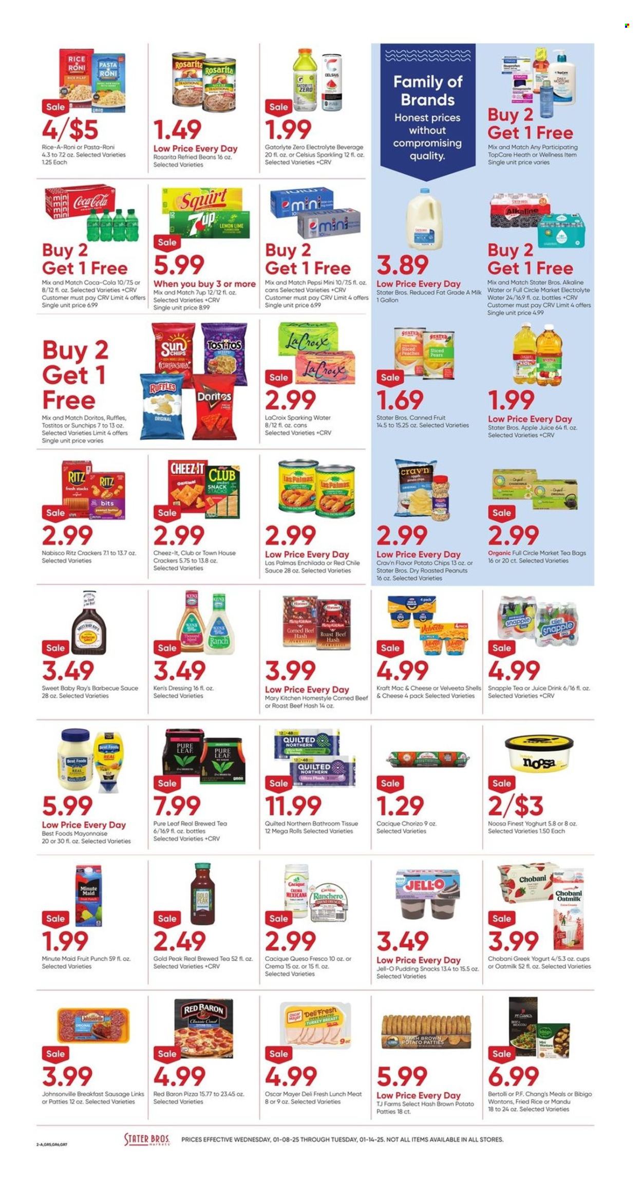 Stater Bros. ad - 01/08/2025 - 01/14/2025. Page 2