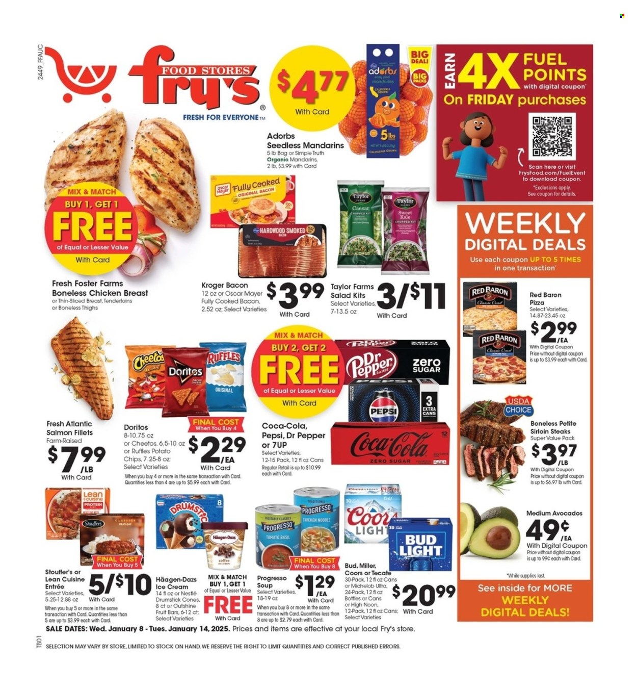 Fry’s ad - 01/08/2025 - 01/14/2025. Page 1