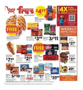 Fry’s Flyer - 01/08/2025 - 01/14/2025.