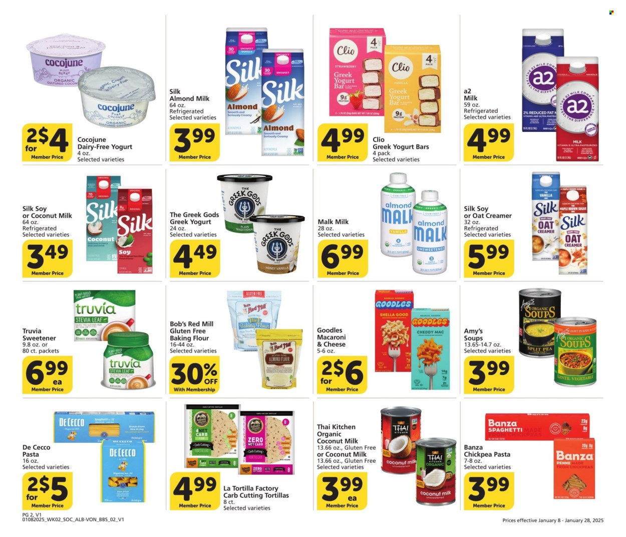 Albertsons ad - 01/08/2025 - 01/28/2025. Page 2