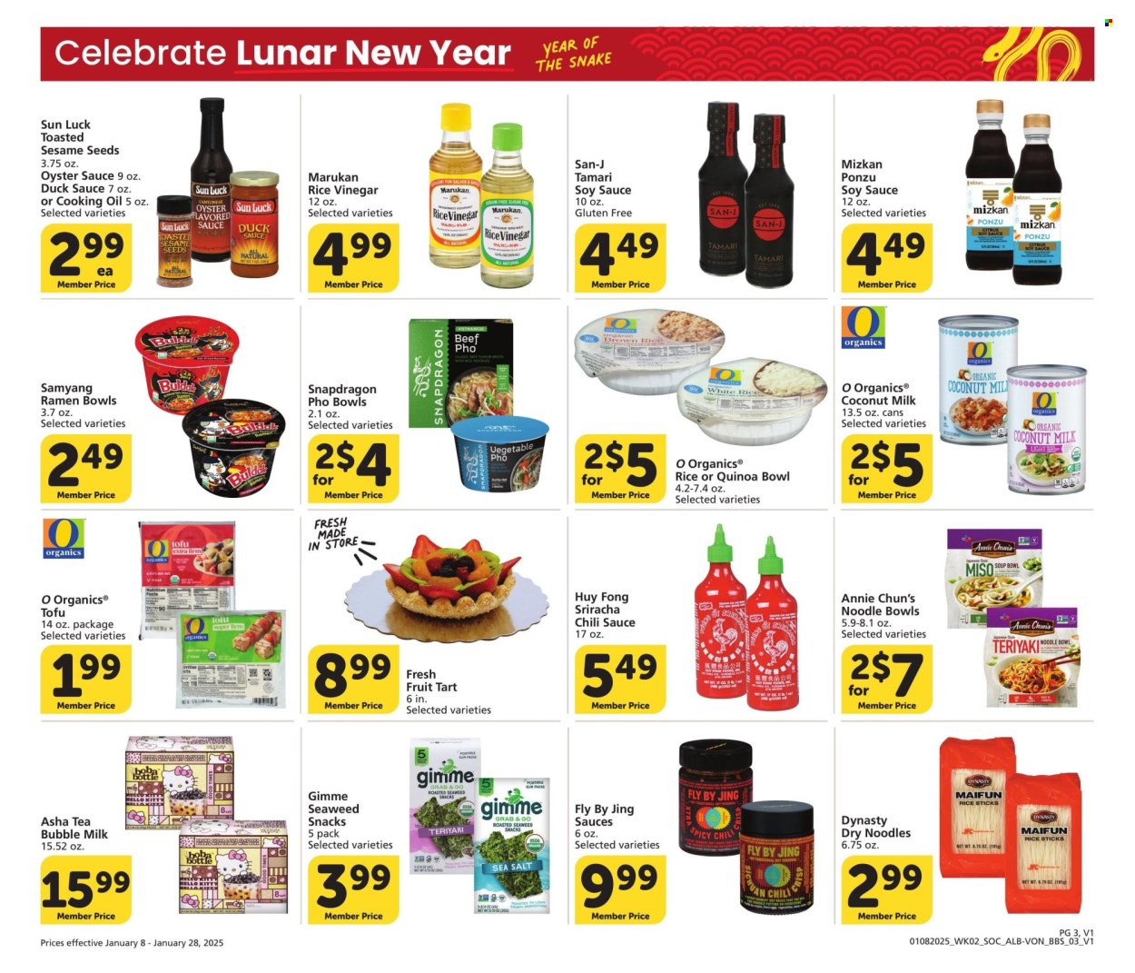 Albertsons ad - 01/08/2025 - 01/28/2025. Page 3