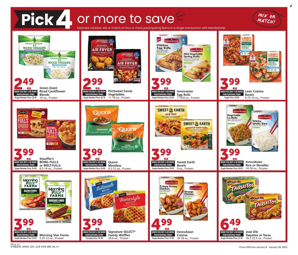Albertsons ad - 01/08/2025 - 01/28/2025. Page 4