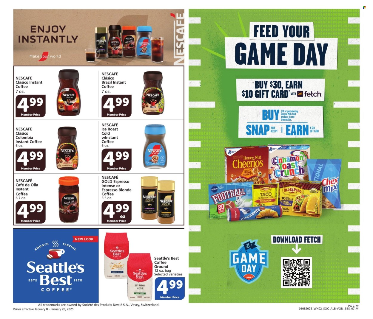 Albertsons ad - 01/08/2025 - 01/28/2025. Page 7