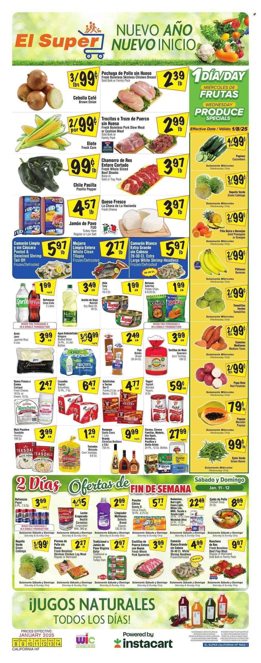 El Super ad - 01/08/2025 - 01/14/2025. Page 1