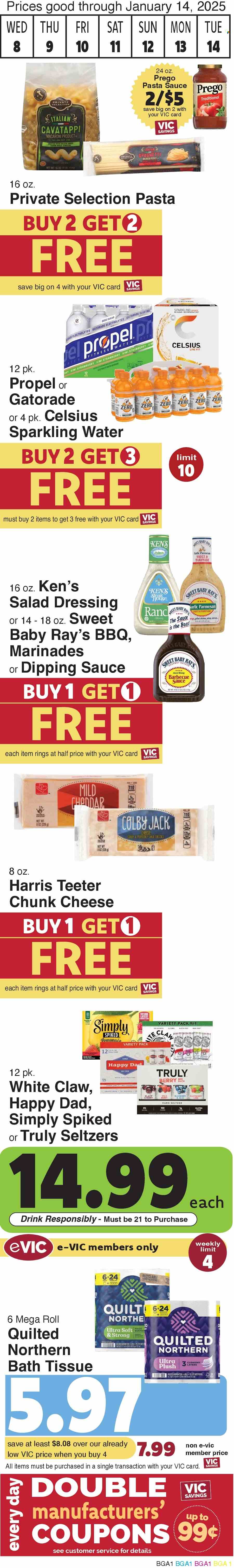 Harris Teeter ad - 01/08/2025 - 01/14/2025. Page 2