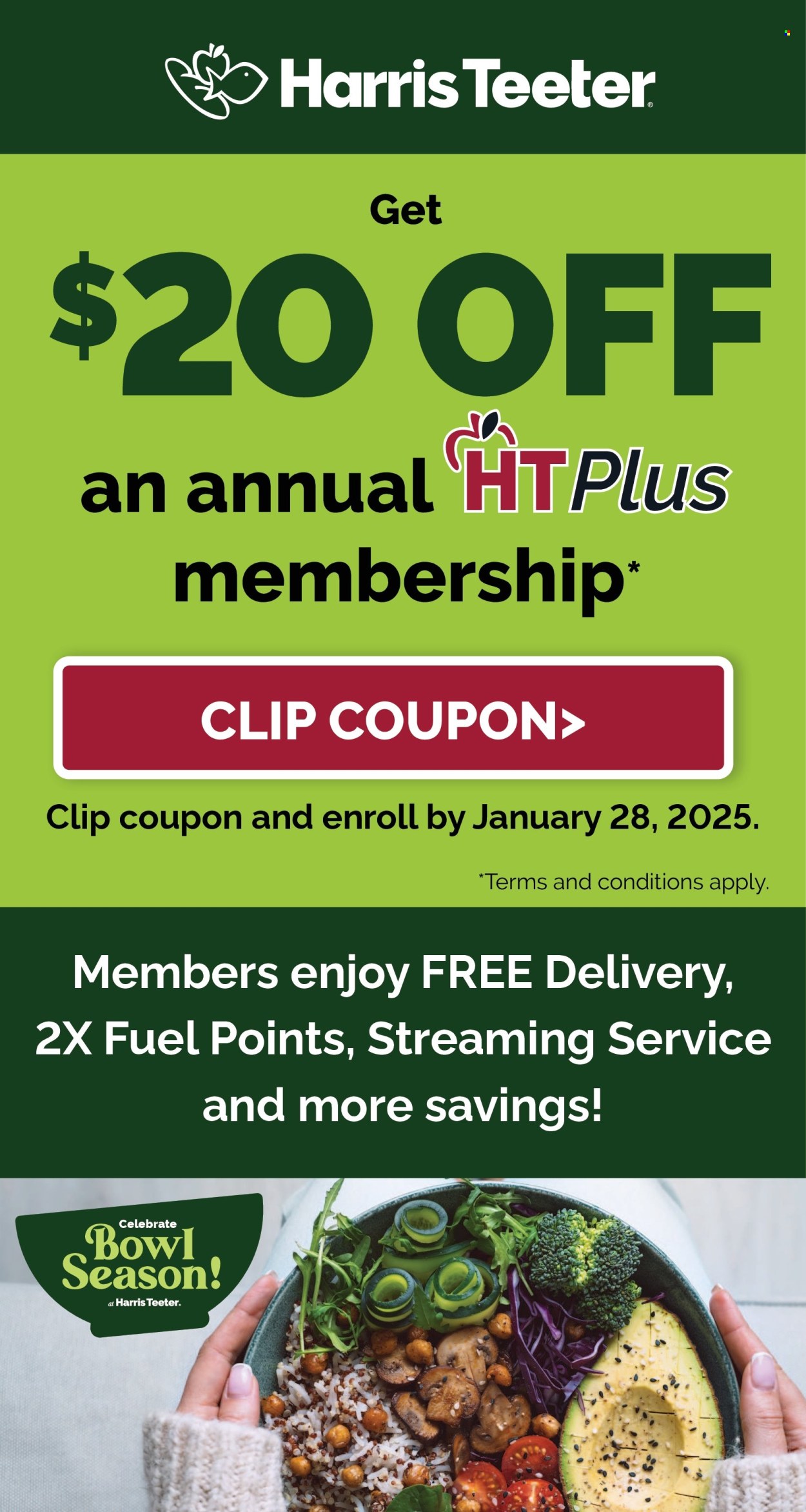 Harris Teeter ad - 01/08/2025 - 01/14/2025. Page 4