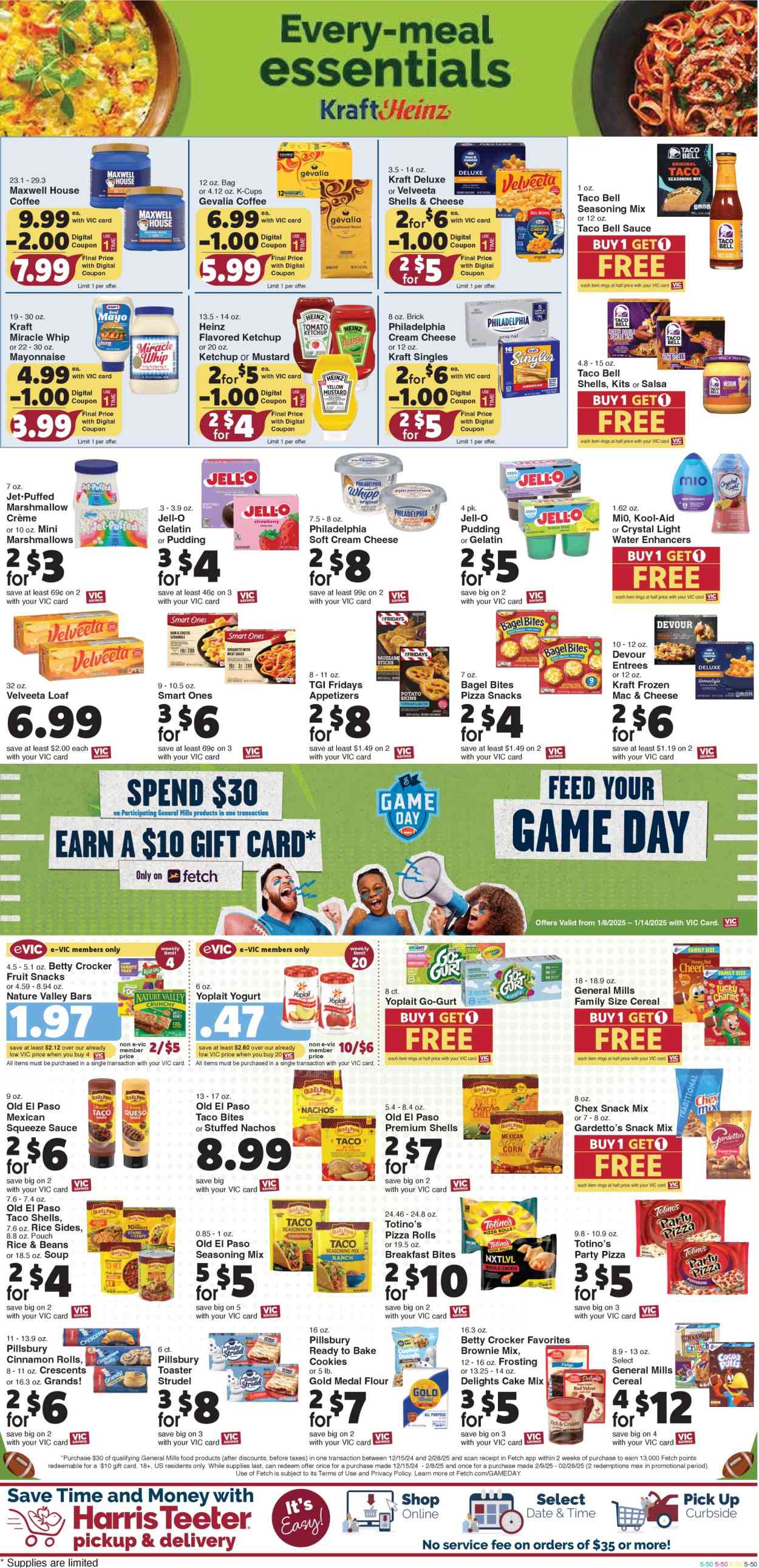 Harris Teeter ad - 01/08/2025 - 01/14/2025. Page 10