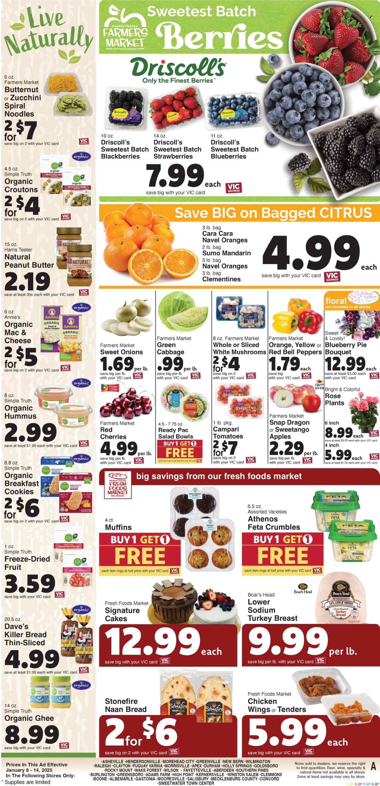 Harris Teeter ad - 01/08/2025 - 01/14/2025. Page 11