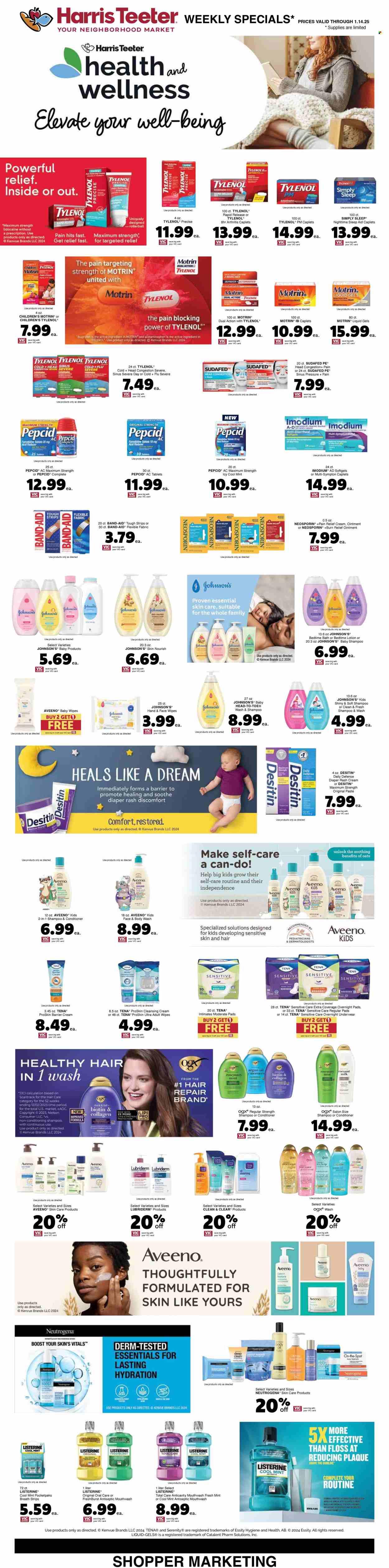 Harris Teeter ad - 01/08/2025 - 01/14/2025. Page 13