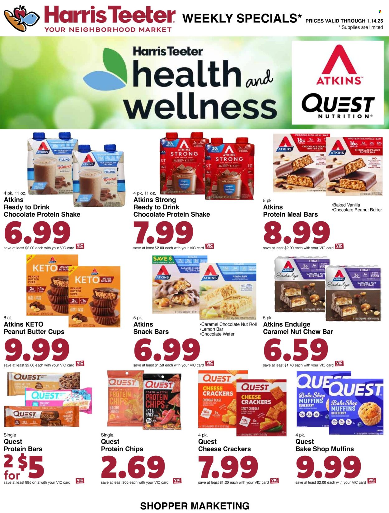 Harris Teeter ad - 01/08/2025 - 01/14/2025. Page 15