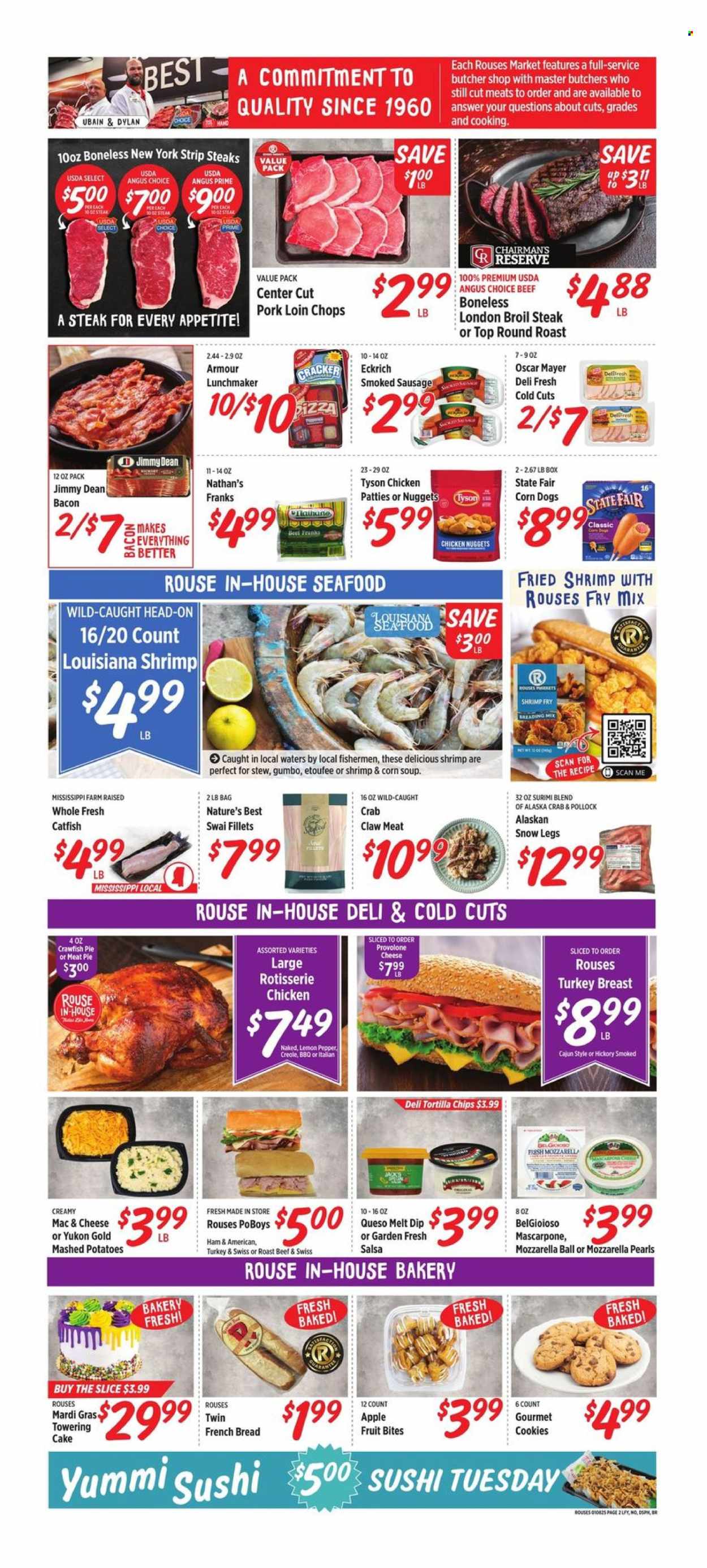 Rouses Markets ad - 01/08/2025 - 01/15/2025. Page 2